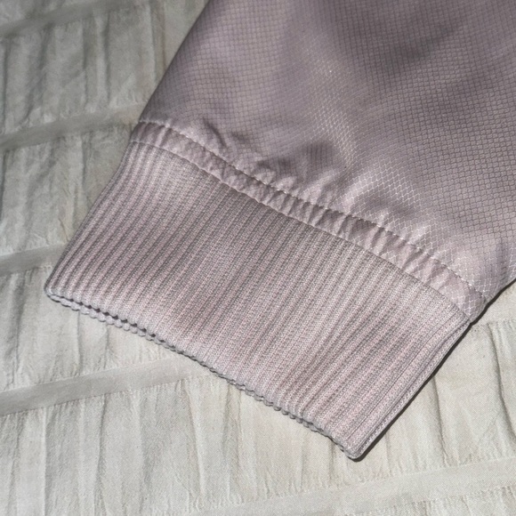 Lacoste pink track jacket woman’s UK 10 US 6 vintage mesh side detail - Picture 3 of 11